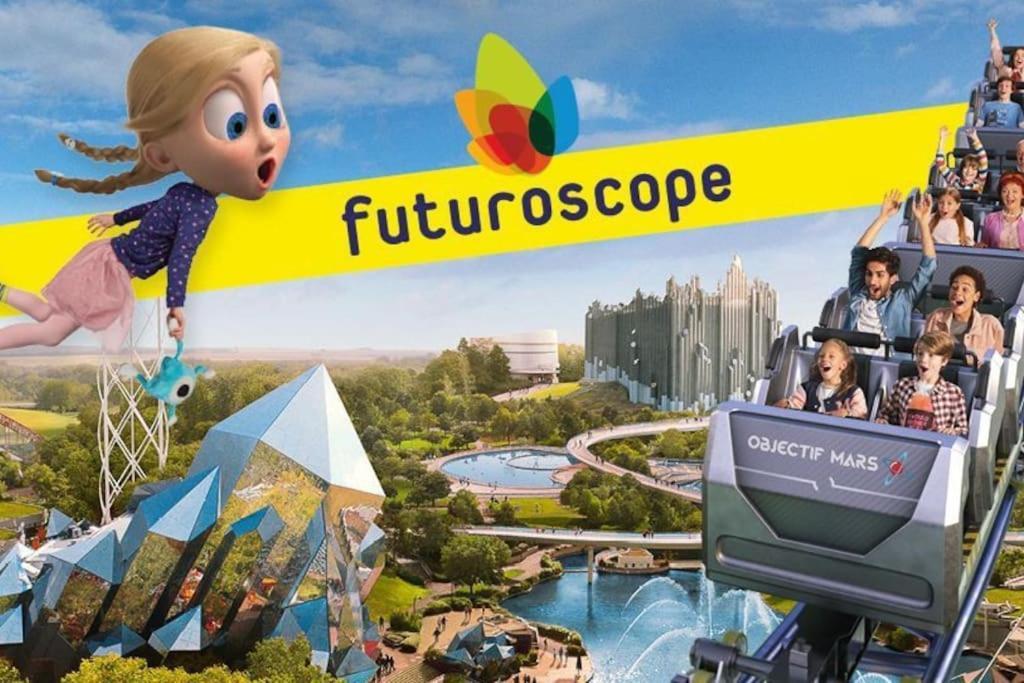 Maisons Martigny A - Proche Futuroscope Et Aquascope Chasseneuil-du-Poitou Exterior foto
